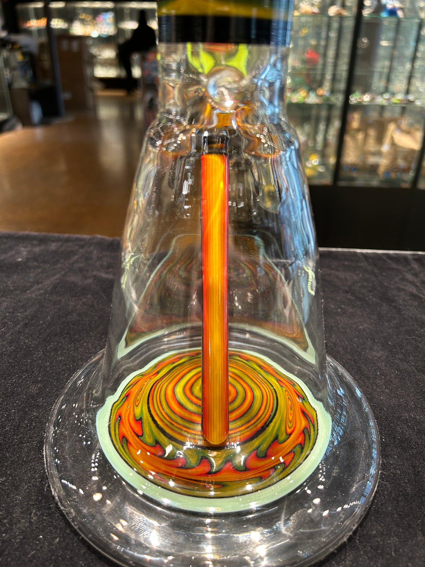 Hedman Headies Worked Beaker with Matching Downstem and Bowl (purple)