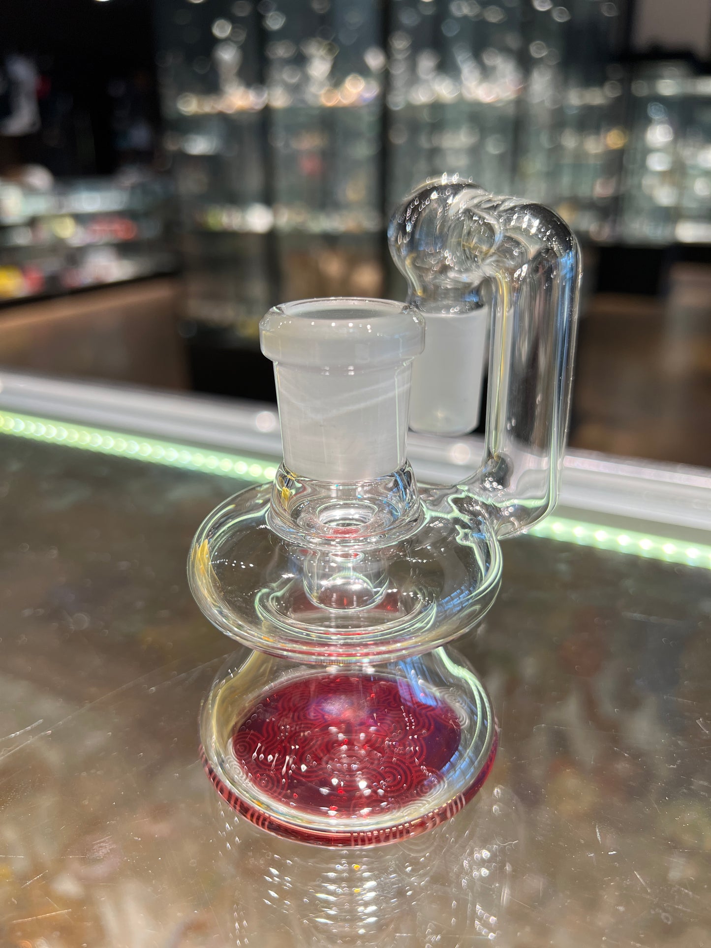 Ill GLASS 19mm Dry Catcher 90 Degree with Color accent