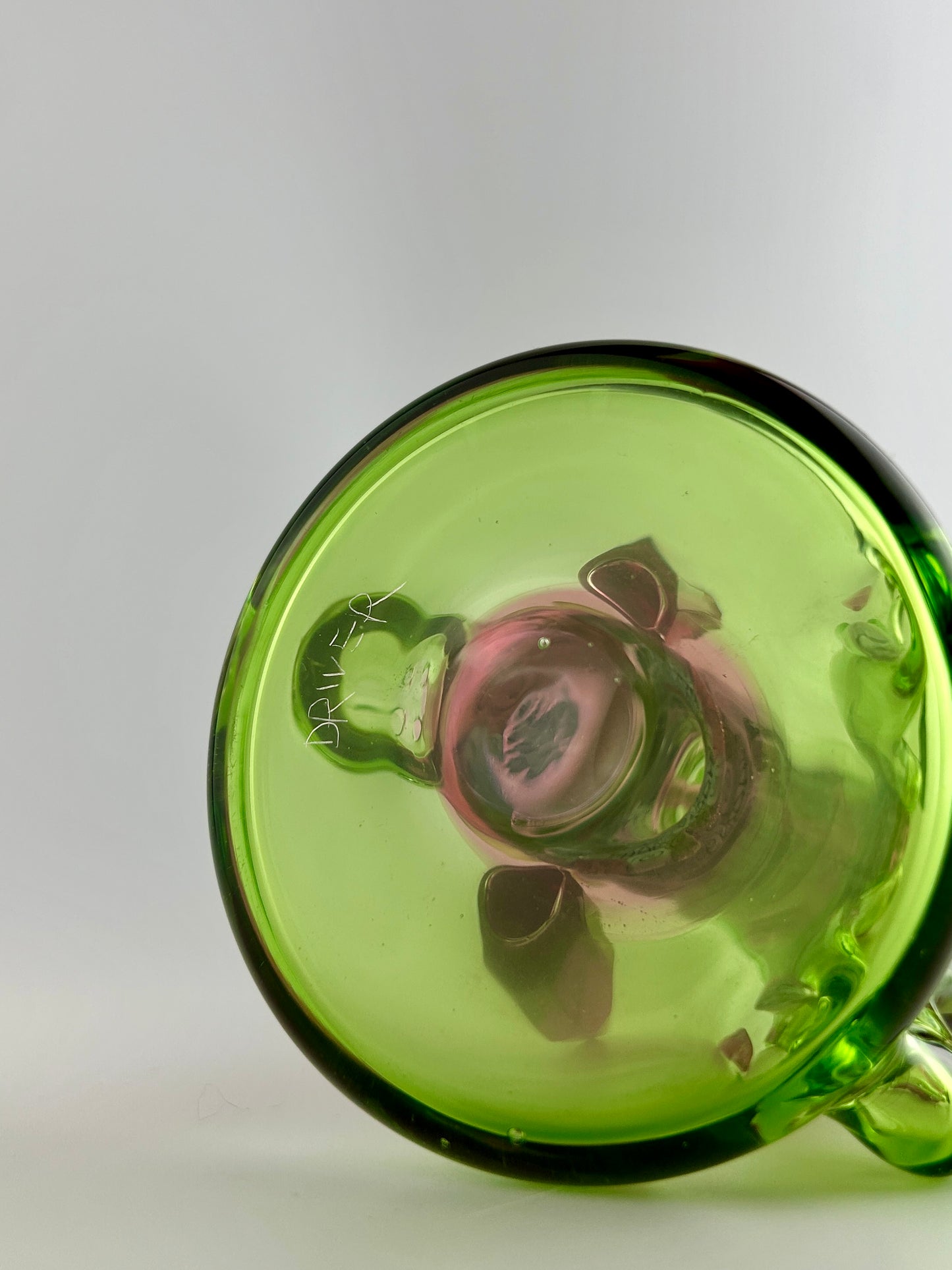 Driver G Dual Drain Flow Chute Collab with Mattvison Glass