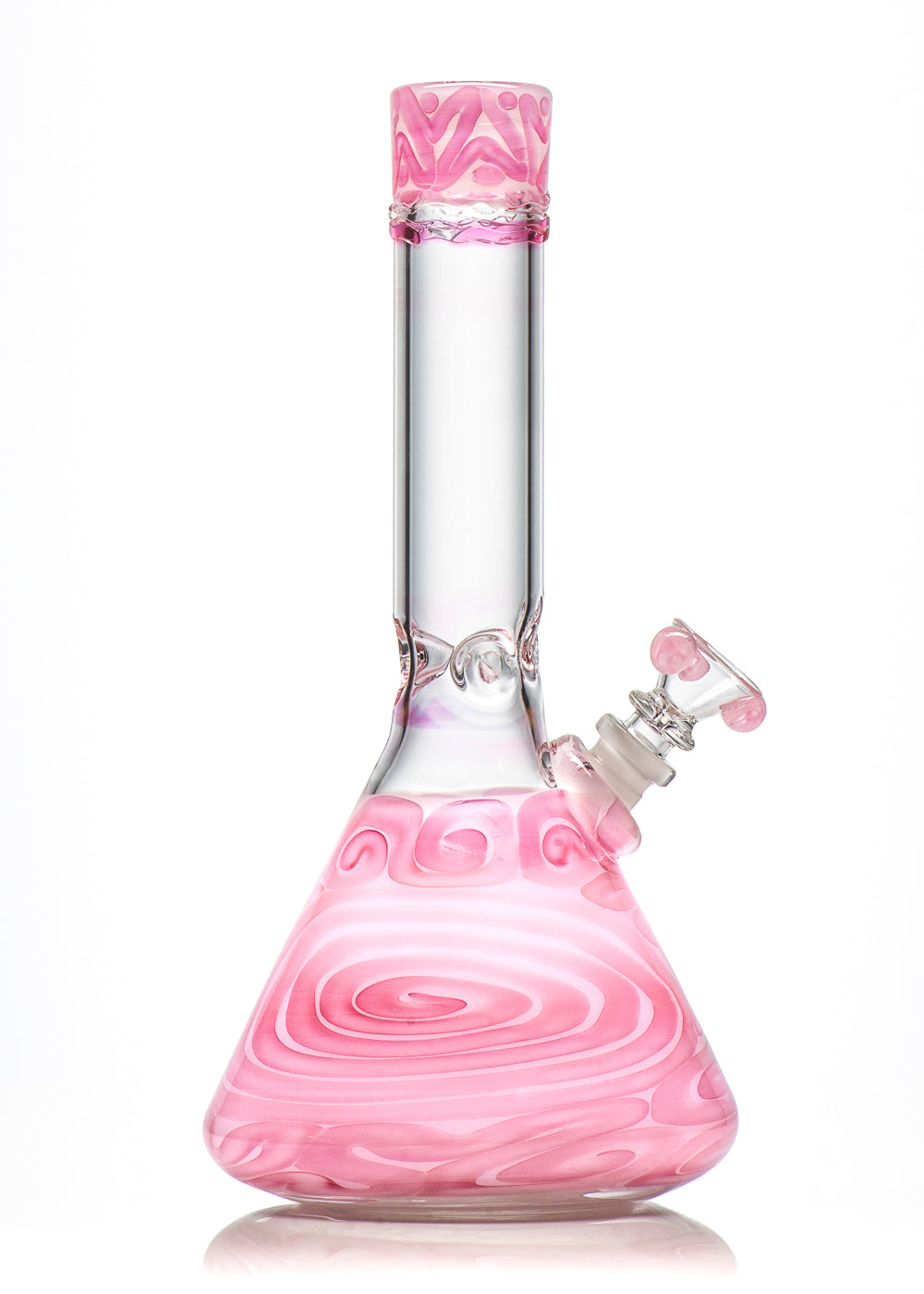 HVY 38mm Beaker Gold White Coiled Tube