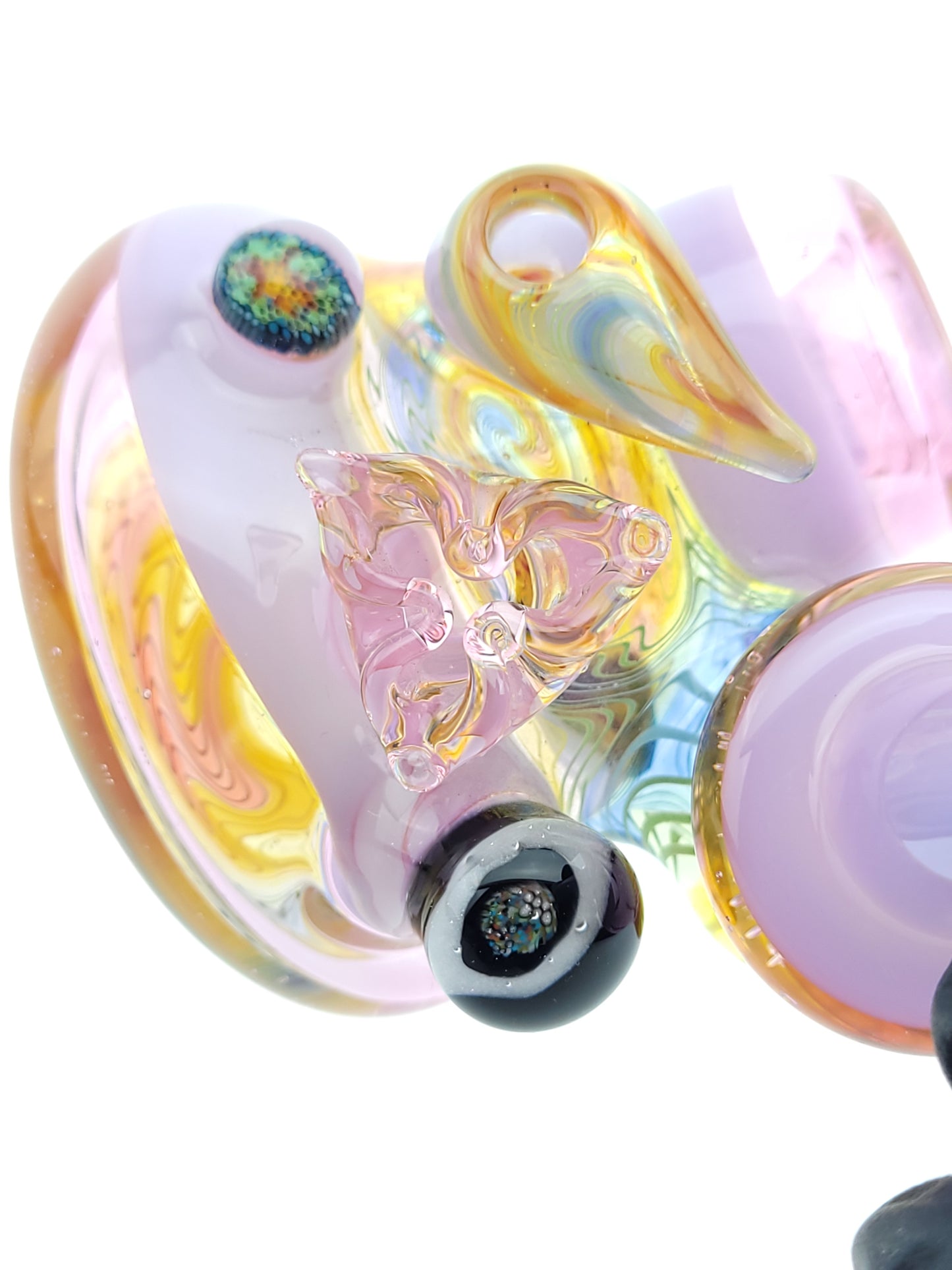 COWBOY Squater Purple W/ Millies and Flower Attachment