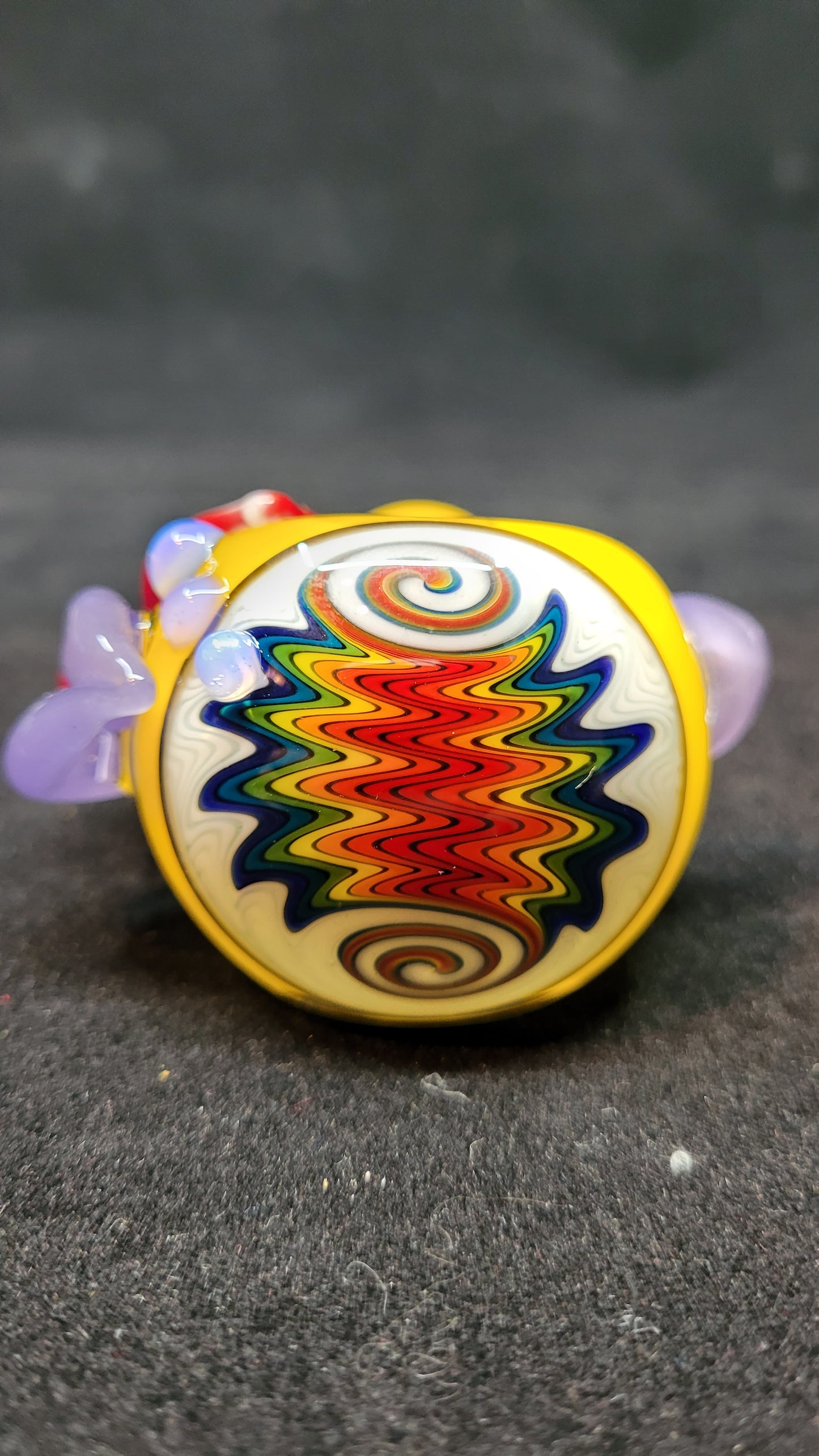 WigWag, Leaf & Opal Spoons by Blossom Glass