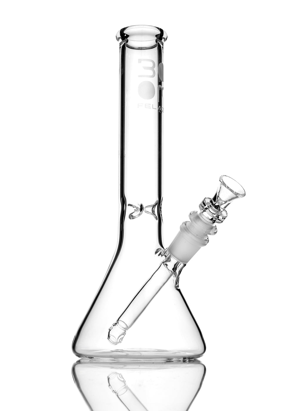 Boom Felazi 40mm Beaker 12 Inch in Clear Tube