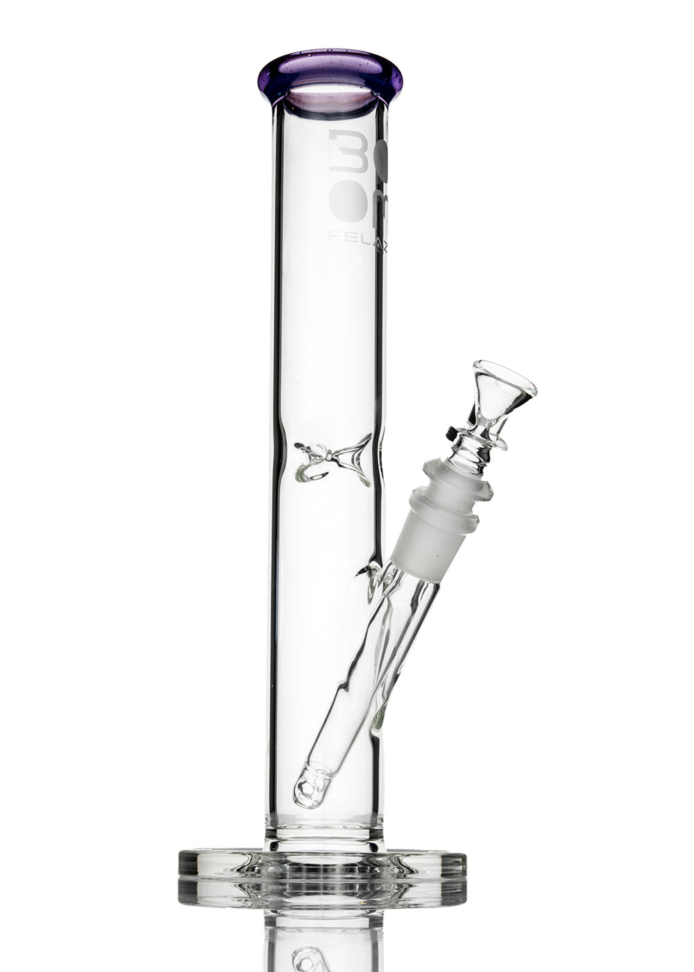 Boom Felazi 45mm Straight 12 Inch with Purple Rain Accent Tube