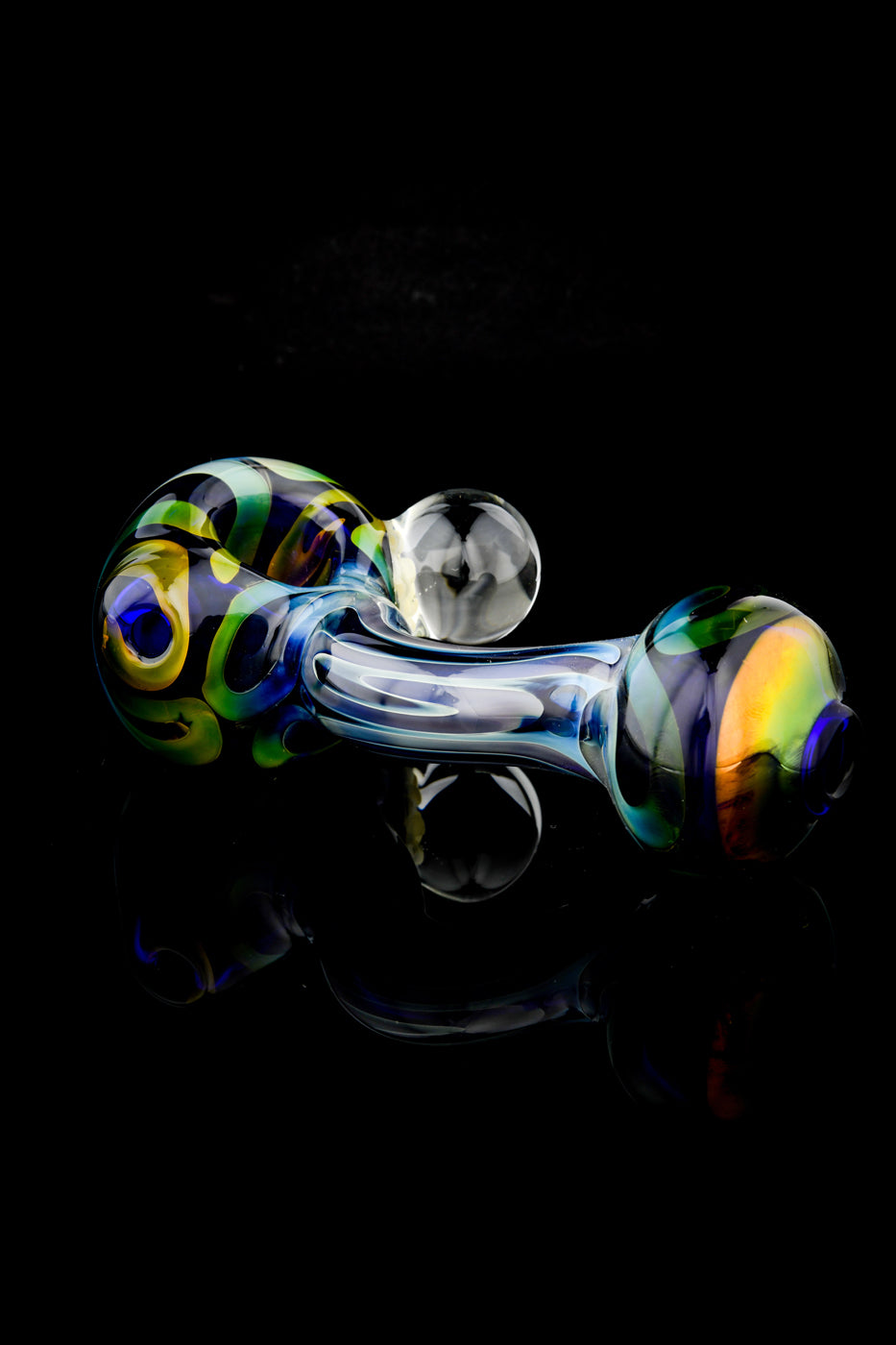 Full Color Zig Zag Spoon in Cobalt by Willow and Quinn