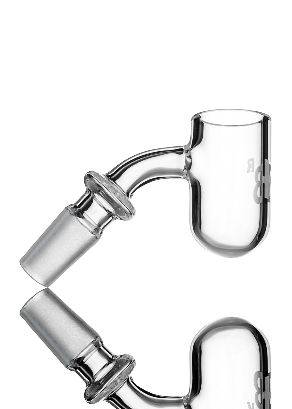 Joel Halen Round Bottom Flat Top 14mm Male 45 Degree Flat Top 25mm Banger