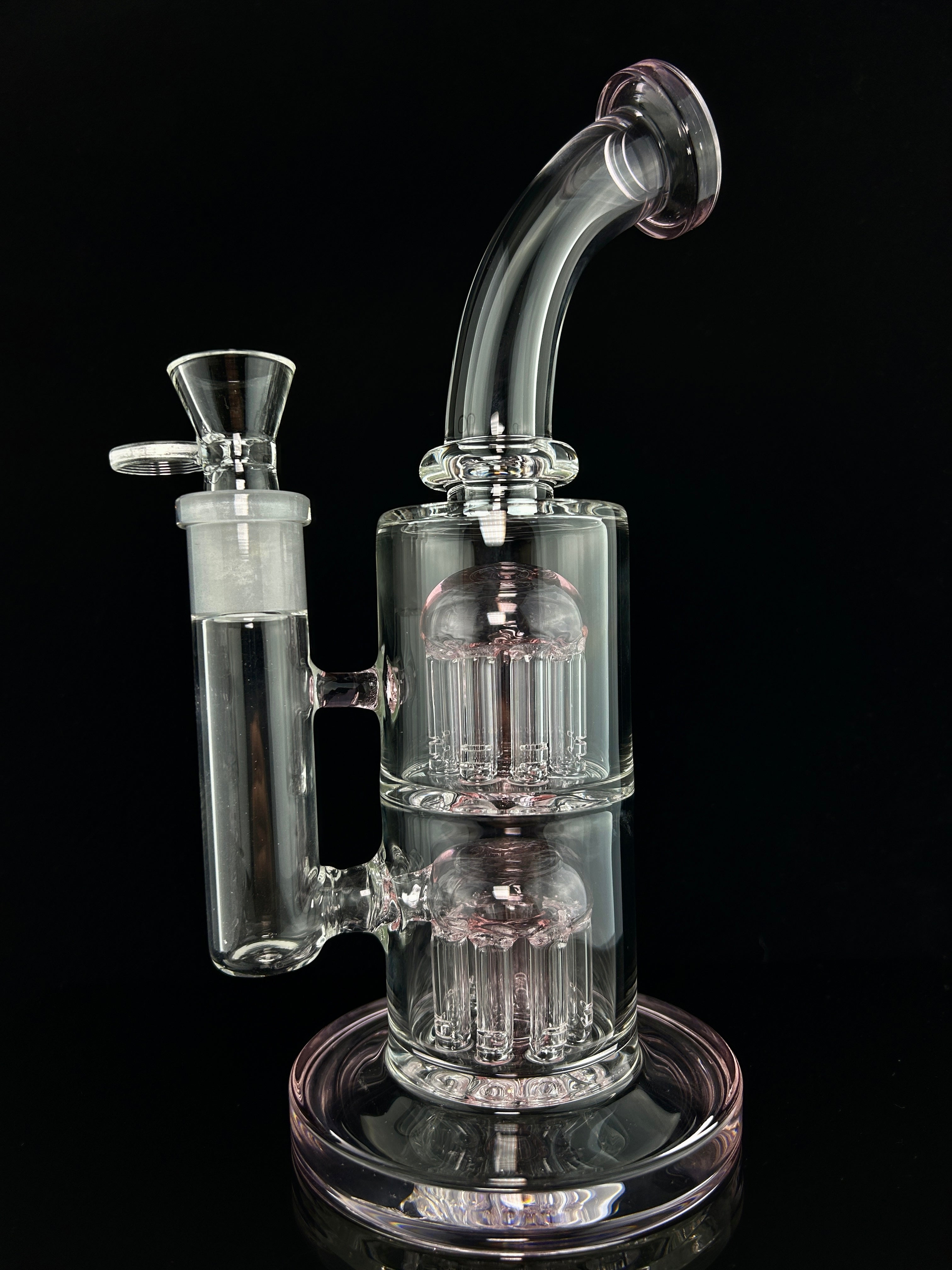 Double Mini 8 to 8 Arm Tree Perc Rig/Tube – Illuzion Glass Galleries