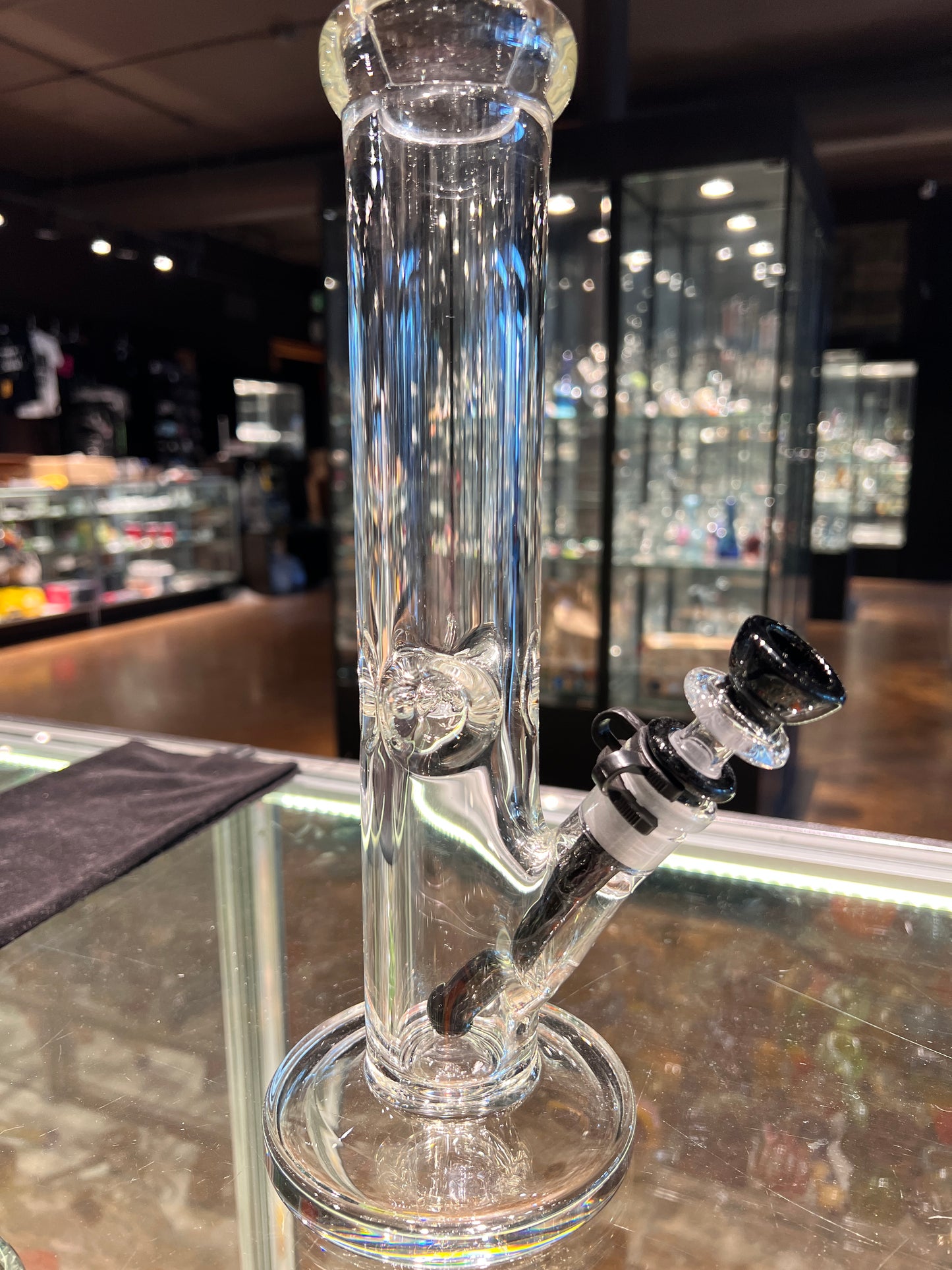 12" 9MM Straight Tube with Matching Stem and Bowl (Color Options)