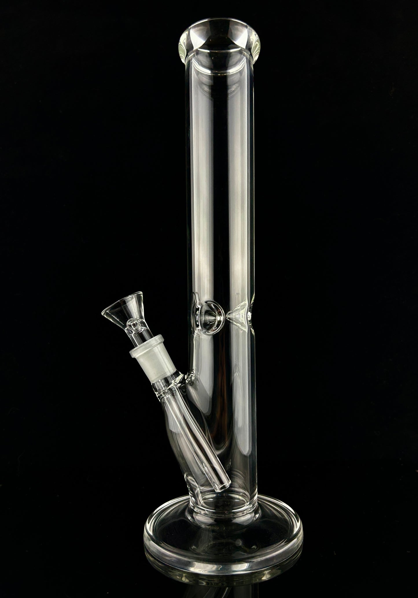 10" Mini Straight Tube with One Piece Downstem and Bowl