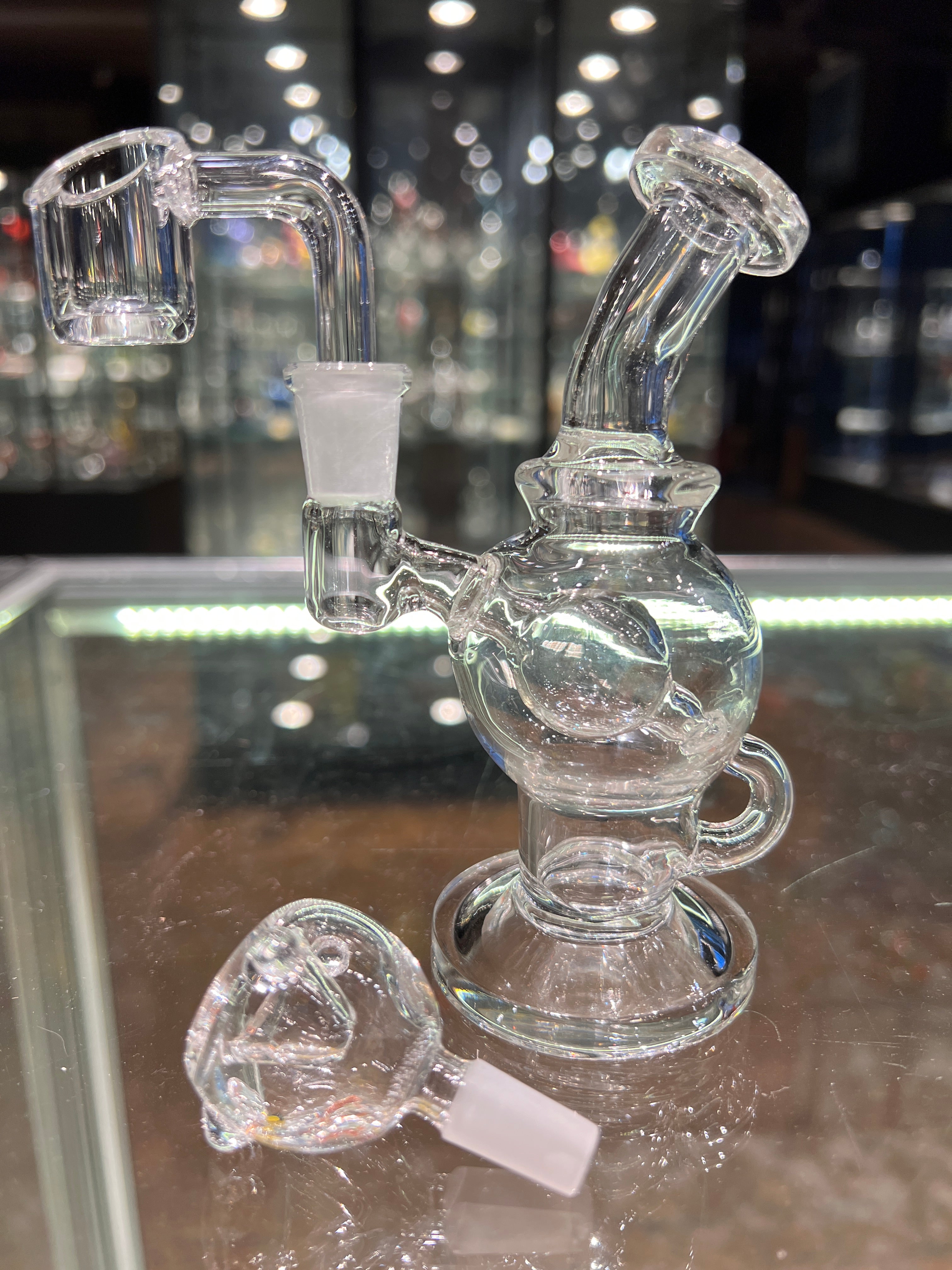 Mini 10MM Ball Style Rig. Choose Bowl or Quartz Banger! – Illuzion ...