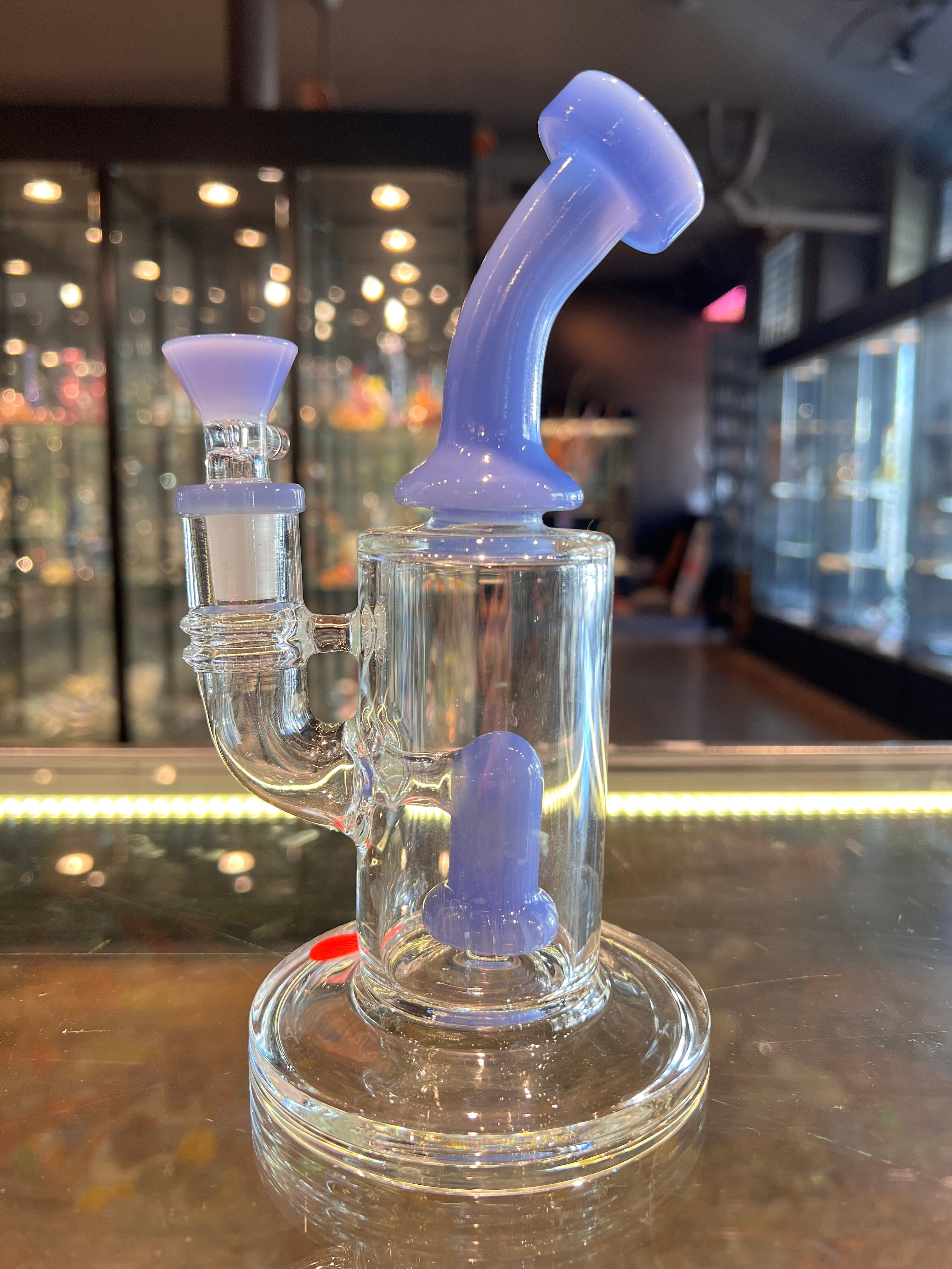 Compact ShowerHead Rig With Color Accents – Illuzion Glass Galleries