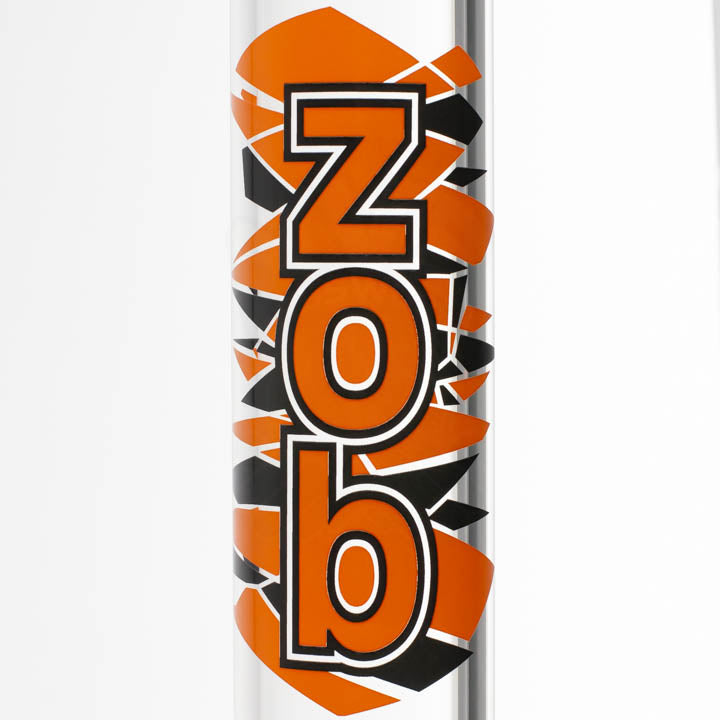 Zob 14" Inline Tube with Logo in Orange/Black
