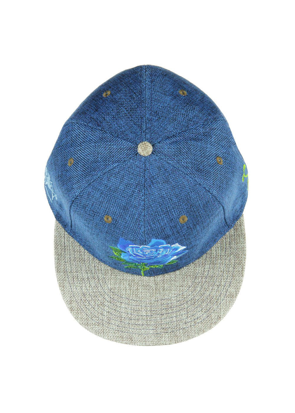 Grassroots Stanley Mouse Blue Rose Fitted Hat