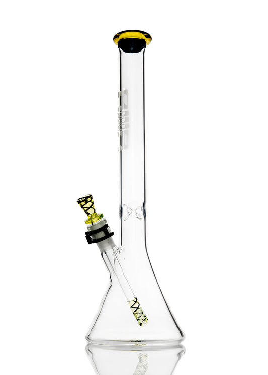 Ill Glass Custom 38mm 16 Inch Illuminati Beaker with Matching Slide