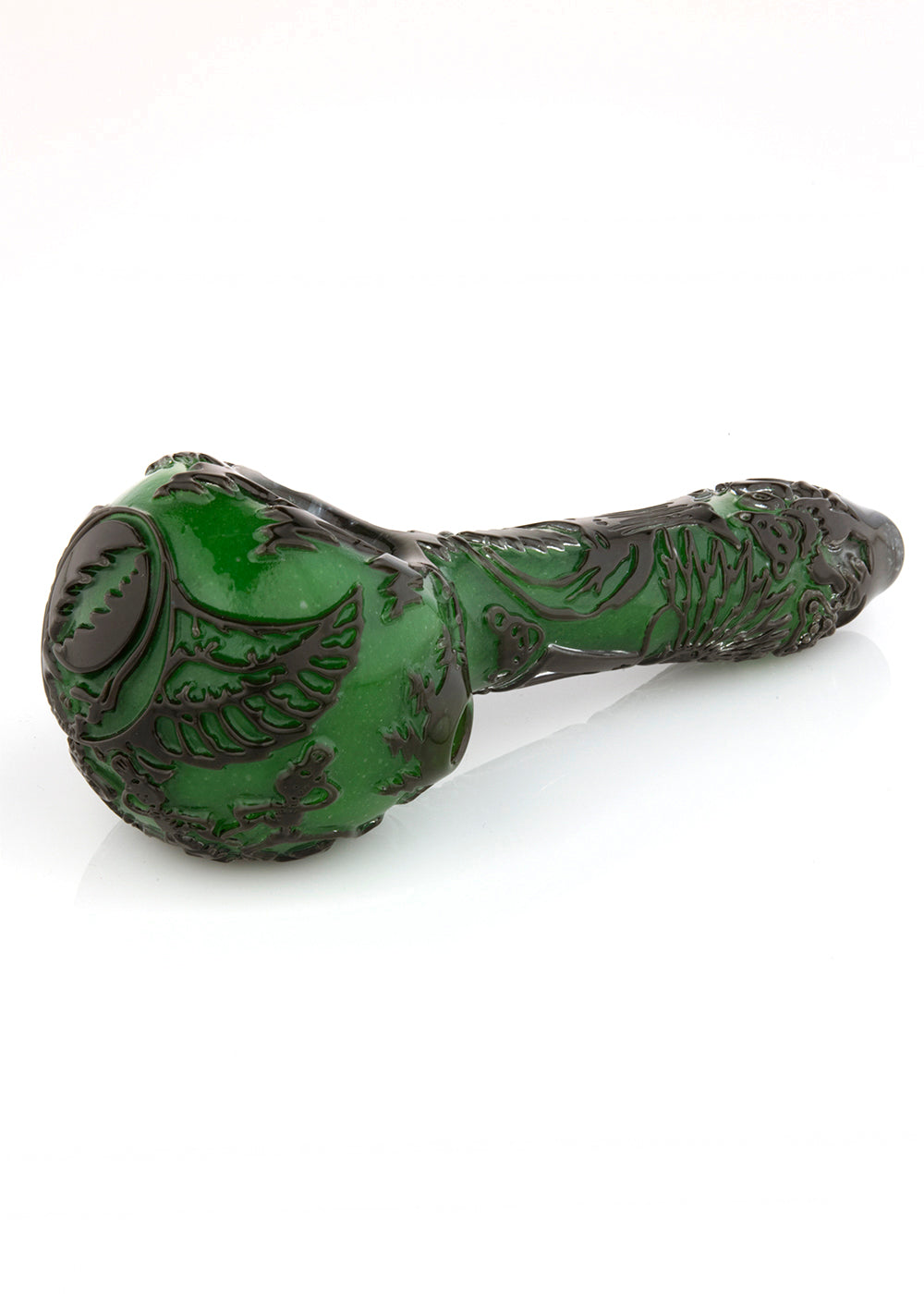 Grateful Dead Frit Over Frit Fire Polished Spoon #1 by Liberty 503