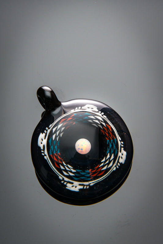 Fillacello Pendant with Steal Your Face Skulls by Bo Howe