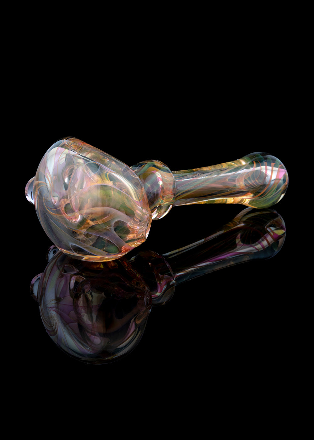 Small Fumed Spoon by Simon (Sigh Glass)